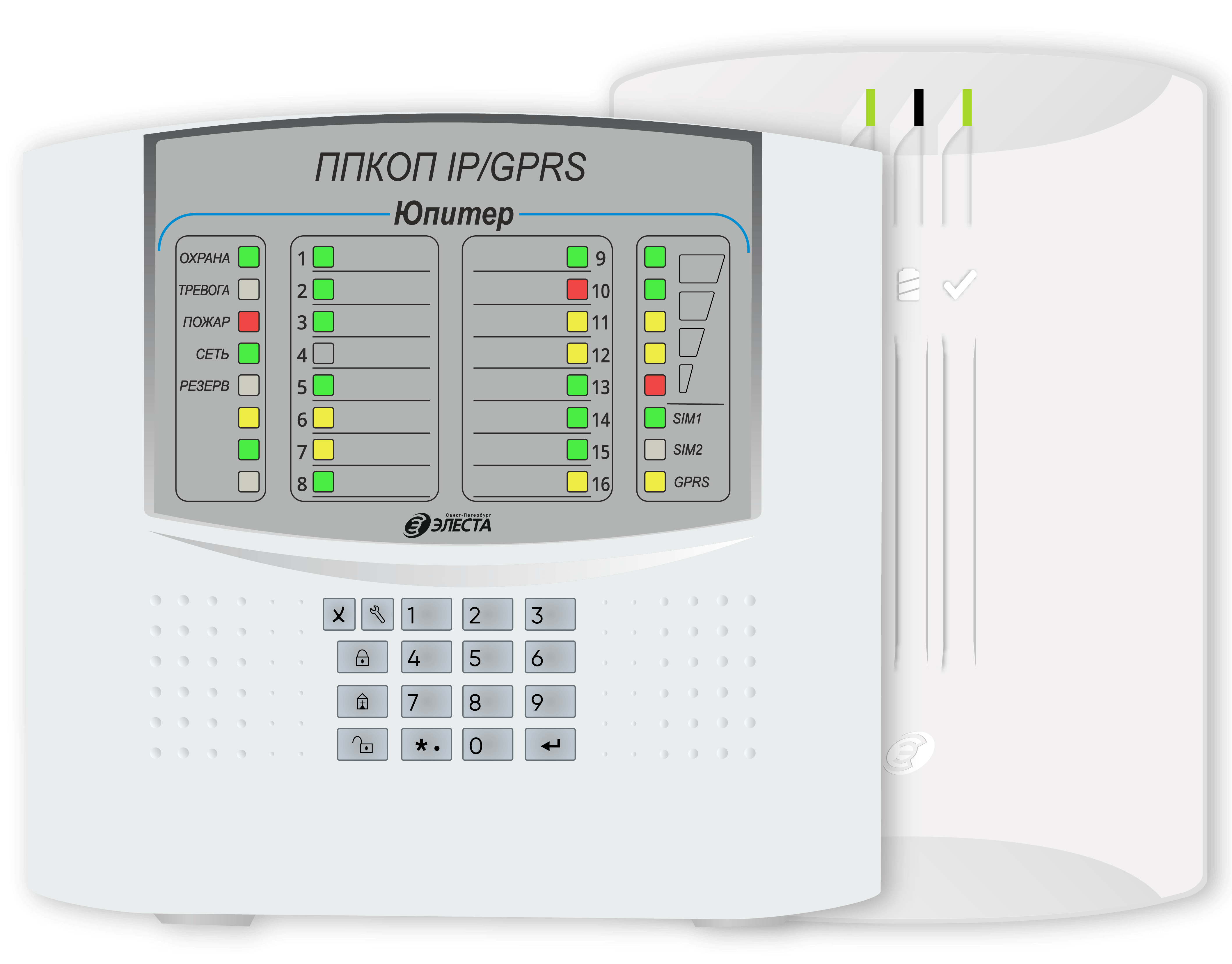 Пожарная сигнализация ППКОП Юпитер IP/GPRS-1933